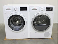 Bosch serie|6 ecosilence drive wasmachine & bosch serie|6 wasdroger - afbeelding 1 van  8