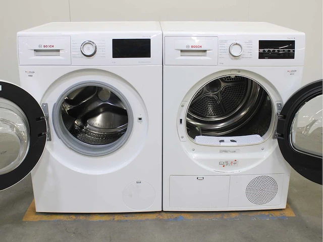 Bosch serie|6 ecosilence drive wasmachine & bosch serie|6 wasdroger - afbeelding 2 van  8