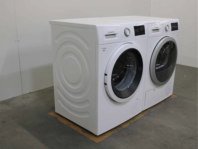 Bosch serie|6 ecosilence drive wasmachine & bosch serie|6 wasdroger - afbeelding 4 van  8