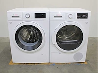 Bosch serie|6 ecosilence drive wasmachine & bosch serie|6 wasdroger - afbeelding 1 van  8
