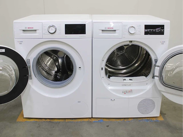 Bosch serie|6 ecosilence drive wasmachine & bosch serie|6 wasdroger - afbeelding 2 van  8