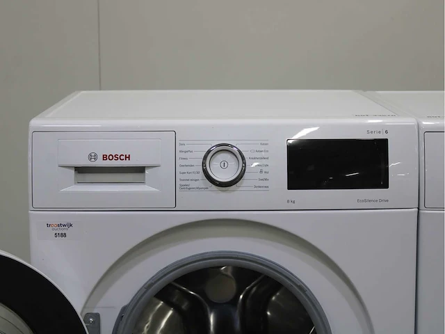 Bosch serie|6 ecosilence drive wasmachine & bosch serie|6 wasdroger - afbeelding 3 van  8