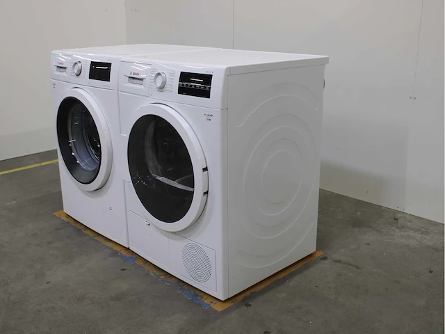 Bosch serie|6 ecosilence drive wasmachine & bosch serie|6 wasdroger - afbeelding 7 van  8