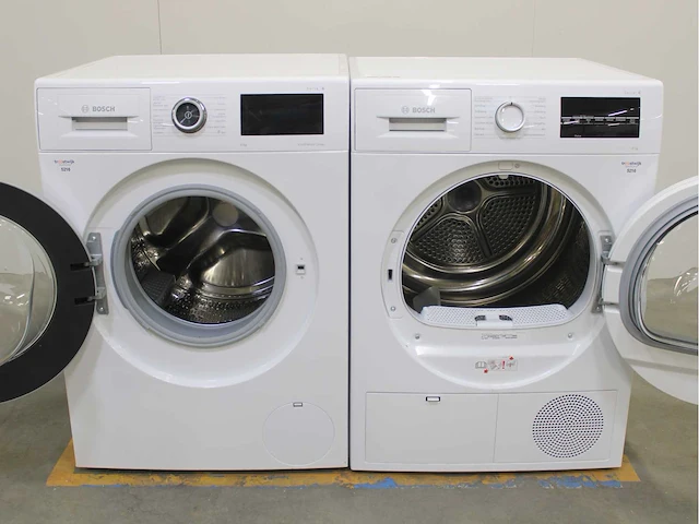 Bosch serie|6 ecosilence drive wasmachine & bosch serie|6 wasdroger - afbeelding 2 van  8