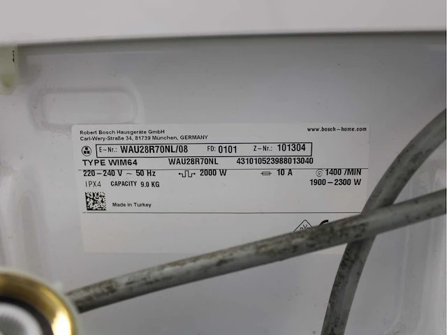Bosch serie|6 ecosilence drive wasmachine & bosch serie|6 wasdroger - afbeelding 5 van  8