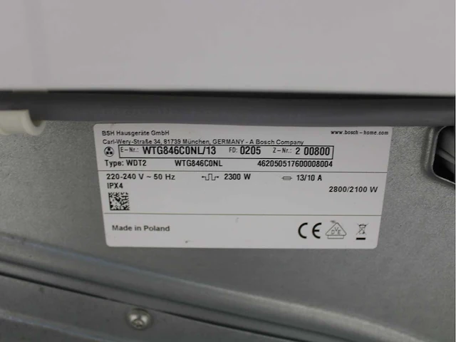 Bosch serie|6 ecosilence drive wasmachine & bosch serie|6 wasdroger - afbeelding 8 van  8