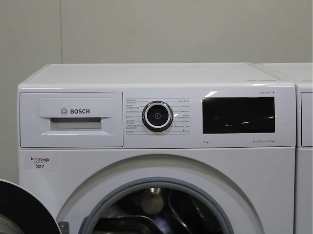 Bosch serie|6 ecosilence drive wasmachine & bosch serie|6 wasdroger - afbeelding 3 van  8