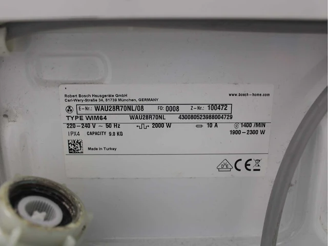 Bosch serie|6 ecosilence drive wasmachine & bosch serie|6 wasdroger - afbeelding 5 van  8