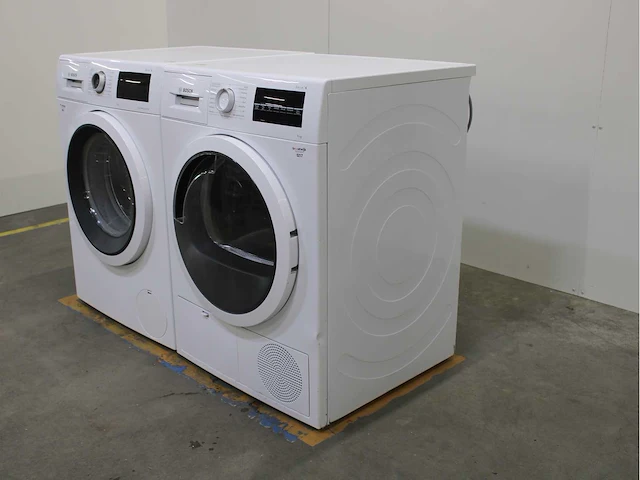 Bosch serie|6 ecosilence drive wasmachine & bosch serie|6 wasdroger - afbeelding 7 van  8