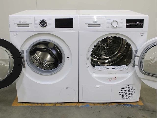 Bosch serie|6 ecosilence drive wasmachine & bosch serie|6 wasdroger - afbeelding 2 van  8