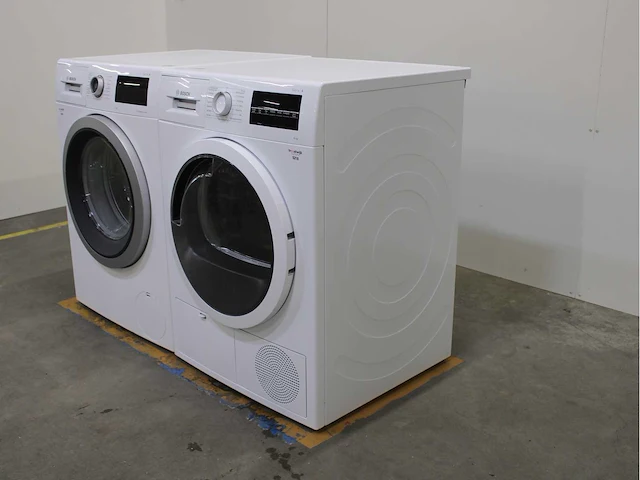 Bosch serie|6 ecosilence drive wasmachine & bosch serie|6 wasdroger - afbeelding 7 van  8