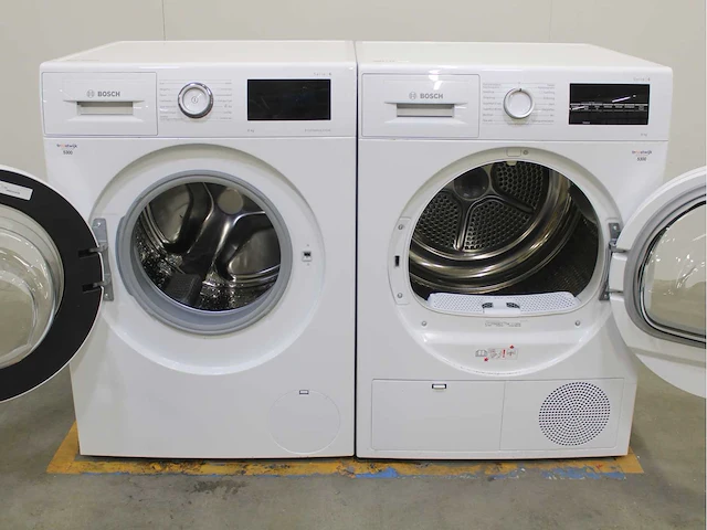 Bosch serie|6 ecosilence drive wasmachine & bosch serie|6 wasdroger - afbeelding 2 van  8