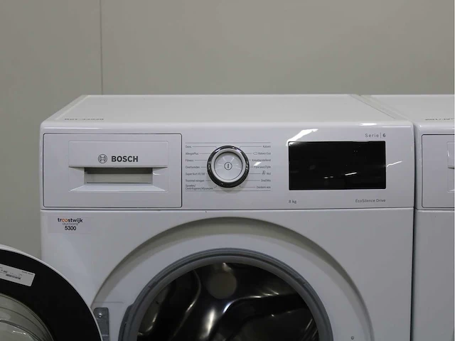 Bosch serie|6 ecosilence drive wasmachine & bosch serie|6 wasdroger - afbeelding 3 van  8