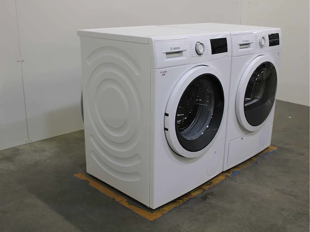 Bosch serie|6 ecosilence drive wasmachine & bosch serie|6 wasdroger - afbeelding 4 van  8