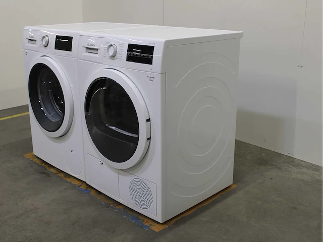 Bosch serie|6 ecosilence drive wasmachine & bosch serie|6 wasdroger - afbeelding 7 van  8