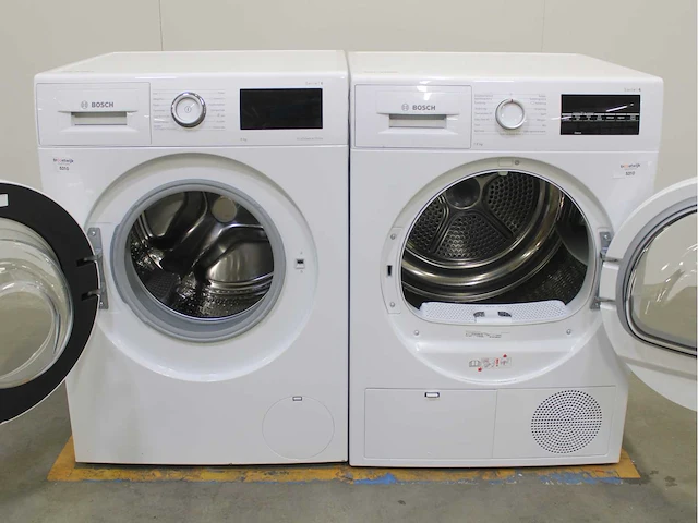 Bosch serie|6 ecosilence drive wasmachine & bosch serie|6 wasdroger - afbeelding 2 van  8