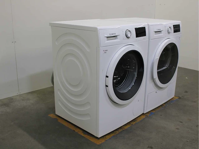 Bosch serie|6 ecosilence drive wasmachine & bosch serie|6 wasdroger - afbeelding 4 van  8