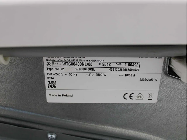 Bosch serie|6 ecosilence drive wasmachine & bosch serie|6 wasdroger - afbeelding 8 van  8