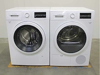 Bosch serie|6 ecosilence drive wasmachine & bosch serie|6 wasdroger - afbeelding 1 van  8