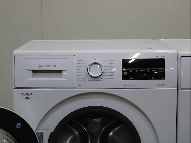 Bosch serie|6 ecosilence drive wasmachine & bosch serie|6 wasdroger - afbeelding 3 van  8