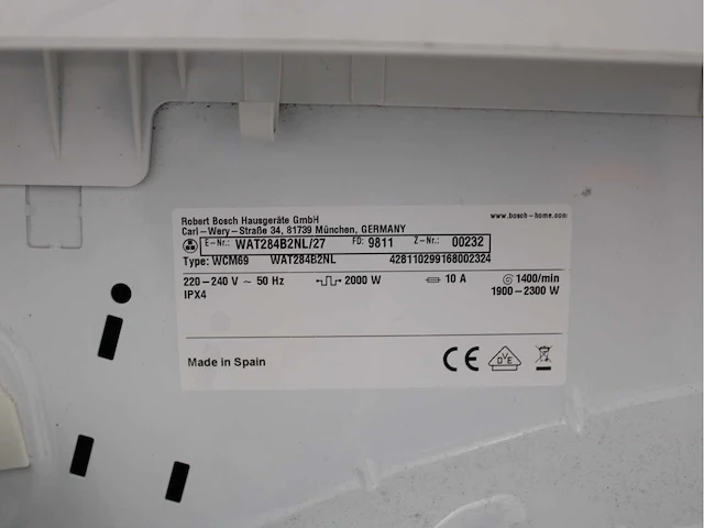 Bosch serie|6 ecosilence drive wasmachine & bosch serie|6 wasdroger - afbeelding 5 van  8