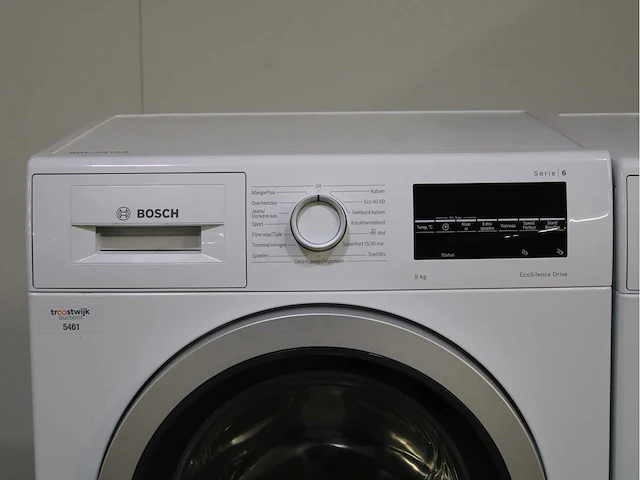 Bosch serie|6 ecosilence drive wasmachine & bosch serie|6 wasdroger - afbeelding 3 van  8