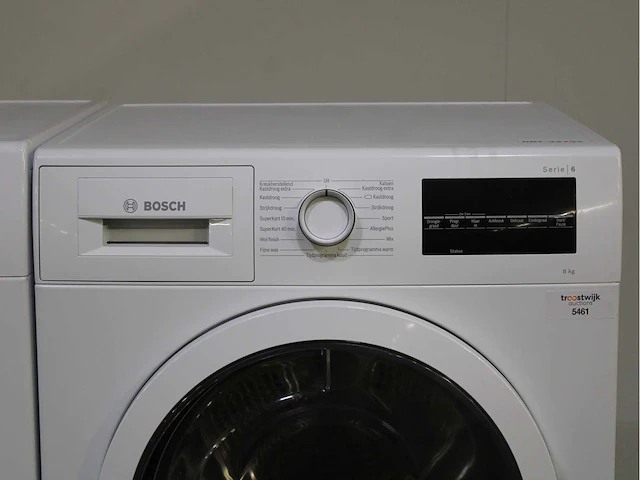 Bosch serie|6 ecosilence drive wasmachine & bosch serie|6 wasdroger - afbeelding 4 van  8