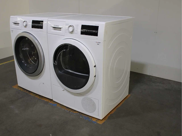 Bosch serie|6 ecosilence drive wasmachine & bosch serie|6 wasdroger - afbeelding 6 van  8