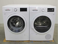 Bosch serie|6 ecosilence drive wasmachine & bosch serie|6 wasdroger - afbeelding 1 van  8