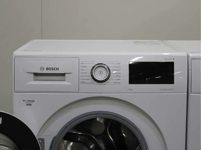 Bosch serie|6 ecosilence drive wasmachine & bosch serie|6 wasdroger - afbeelding 3 van  8