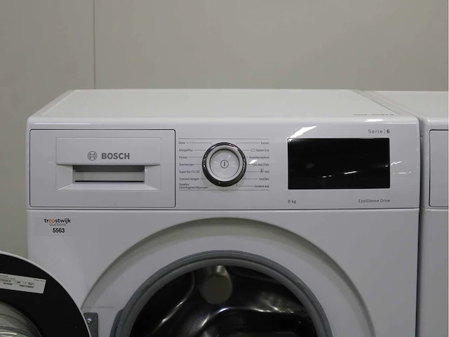 Bosch serie|6 ecosilence drive wasmachine & bosch serie|6 wasdroger - afbeelding 3 van  8