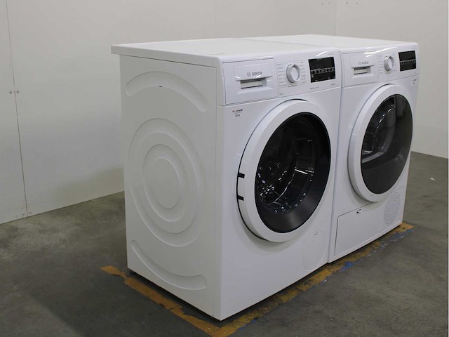 Bosch serie|6 ecosilence drive wasmachine & bosch serie|6 wasdroger - afbeelding 4 van  8