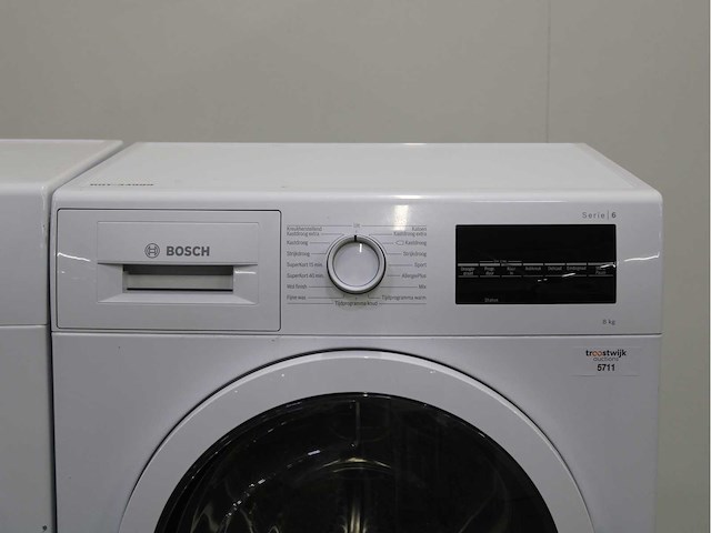 Bosch serie|6 ecosilence drive wasmachine & bosch serie|6 wasdroger - afbeelding 6 van  8