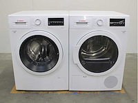 Bosch serie|6 ecosilence drive wasmachine & bosch serie|6 wasdroger