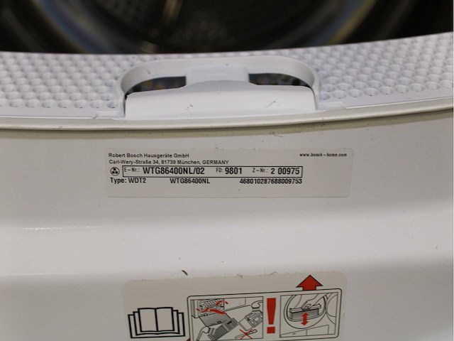 Bosch serie|6 ecosilence drive wasmachine & bosch serie|6 wasdroger - afbeelding 8 van  8