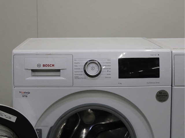 Bosch serie|6 ecosilence drive wasmachine & bosch serie|6 wasdroger - afbeelding 3 van  8
