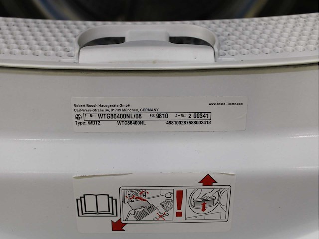 Bosch serie|6 ecosilence drive wasmachine & bosch serie|6 wasdroger - afbeelding 8 van  8