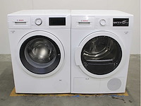 Bosch serie|6 ecosilence drive wasmachine & bosch serie|6 wasdroger - afbeelding 1 van  8