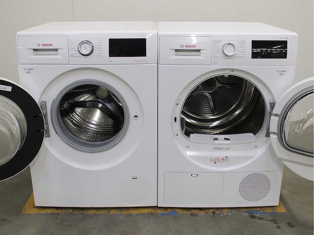 Bosch serie|6 ecosilence drive wasmachine & bosch serie|6 wasdroger - afbeelding 2 van  8