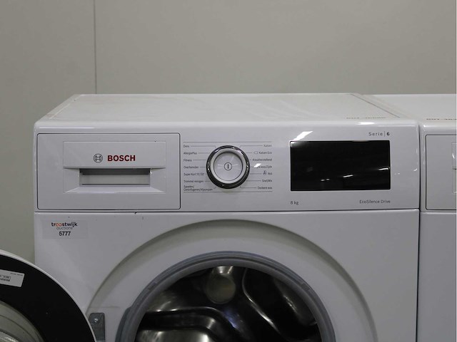 Bosch serie|6 ecosilence drive wasmachine & bosch serie|6 wasdroger - afbeelding 3 van  8