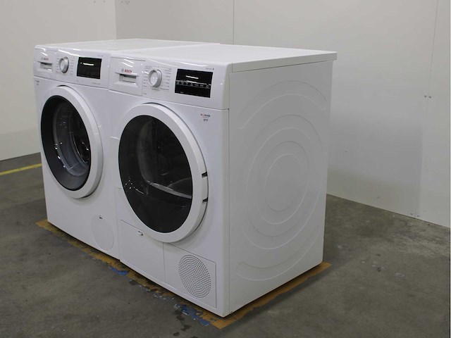 Bosch serie|6 ecosilence drive wasmachine & bosch serie|6 wasdroger - afbeelding 7 van  8