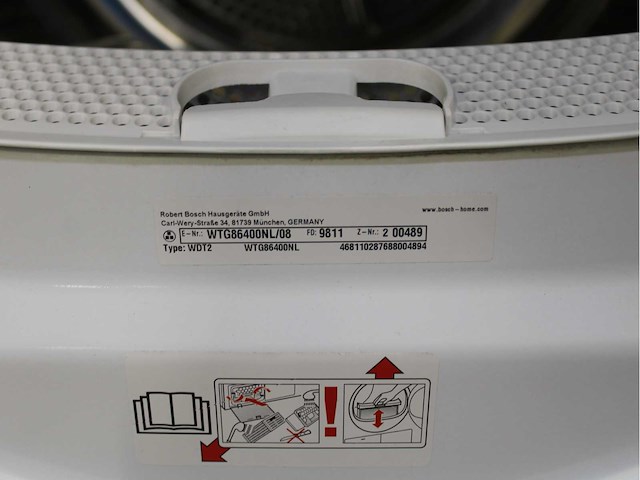 Bosch serie|6 ecosilence drive wasmachine & bosch serie|6 wasdroger - afbeelding 8 van  8