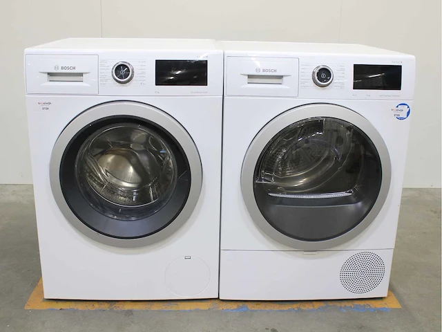 Bosch serie|6 ecosilence drive wasmachines & bosch serie|6 selfcleaning condenser a+++ wasdrogers - afbeelding 1 van  8