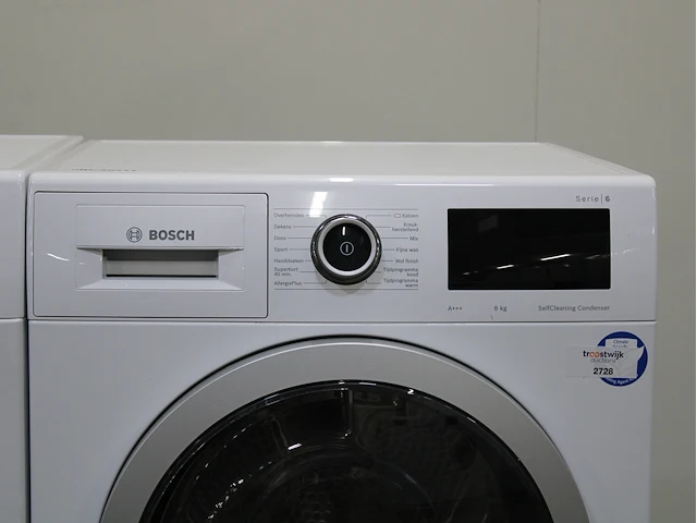 Bosch serie|6 ecosilence drive wasmachines & bosch serie|6 selfcleaning condenser a+++ wasdrogers - afbeelding 6 van  8