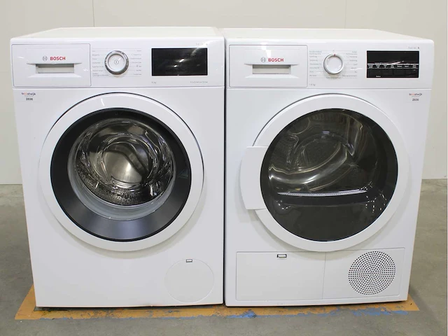 Bosch serie|6 ecosilence drive wasmachines & bosch serie|6 wasdrogers - afbeelding 1 van  8
