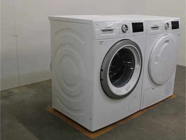 Bosch serie|6 i-dos ecosilence drive exclusiv wasmachine & bosch serie|6 exclusiv droger - afbeelding 4 van  8