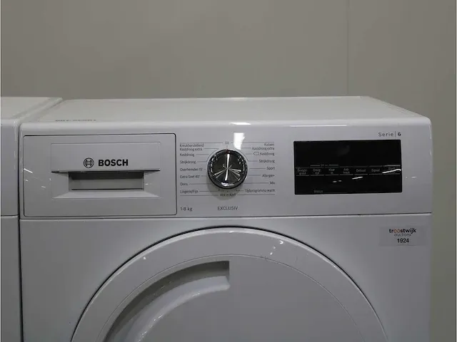 Bosch serie|6 i-dos ecosilence drive exclusiv wasmachine & bosch serie|6 exclusiv droger - afbeelding 6 van  8
