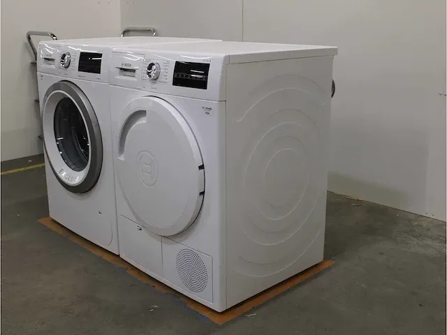 Bosch serie|6 i-dos ecosilence drive exclusiv wasmachine & bosch serie|6 exclusiv droger - afbeelding 7 van  8