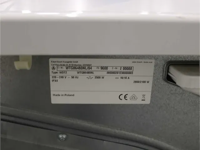 Bosch serie|6 i-dos ecosilence drive exclusiv wasmachine & bosch serie|6 exclusiv droger - afbeelding 8 van  8