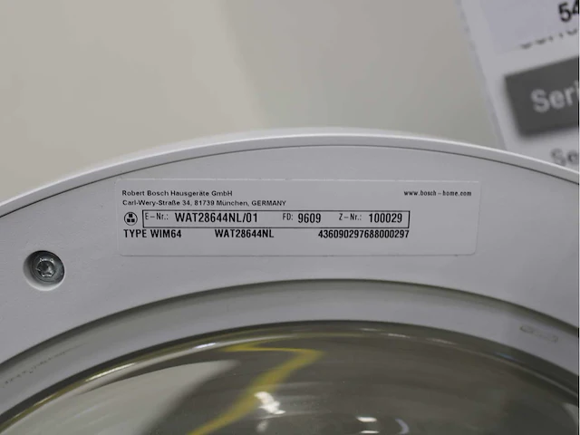 Bosch serie|6 i-dos ecosilence drive wasmachine & bosch serie|4 wasdroger - afbeelding 5 van  8